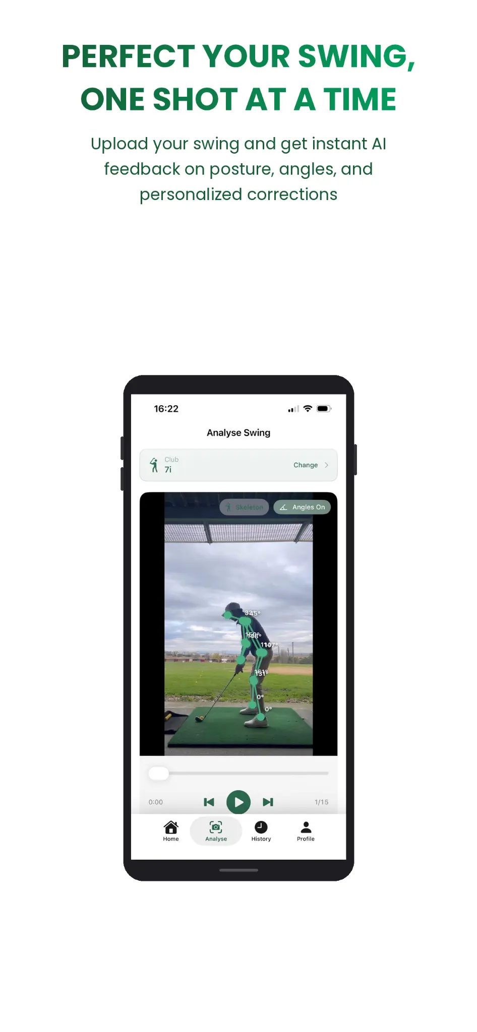 Viora Golf swing analysis